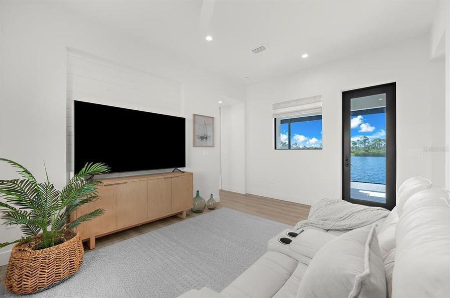 Furnished interior view inside a new home in , Placida (Image 19).