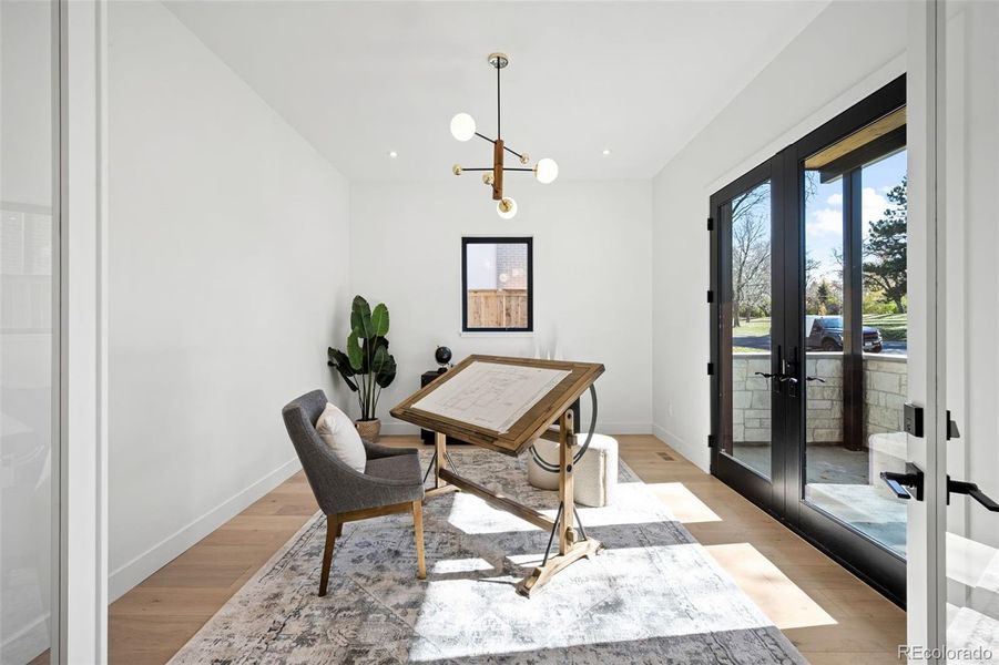 Furnished interior view inside a new home in , Denver (Image 8).