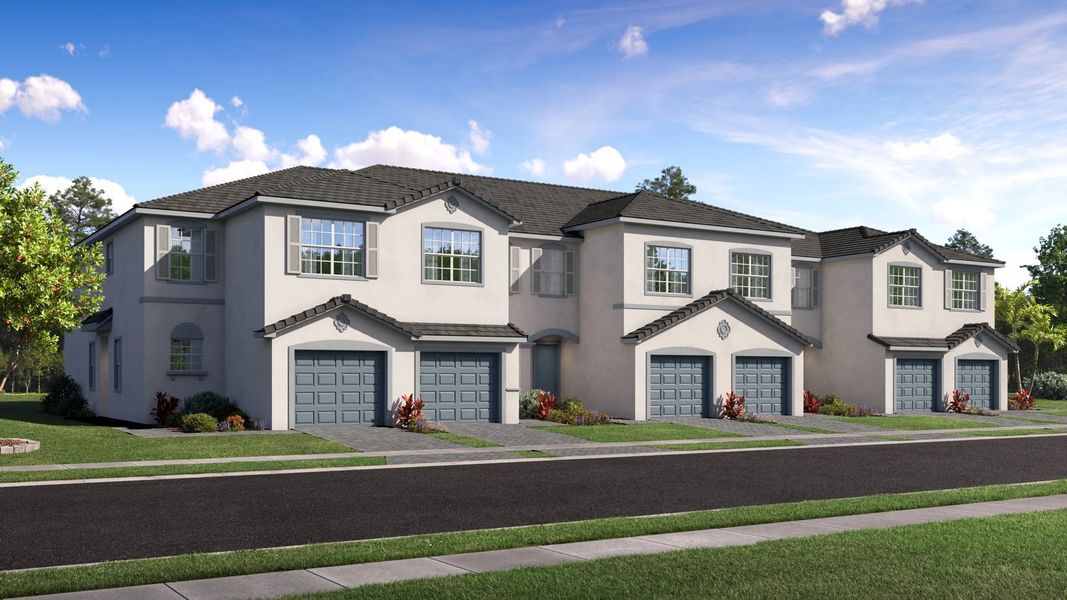 6 Unit exterior and landscaping 6 Unit exterior and landscaping