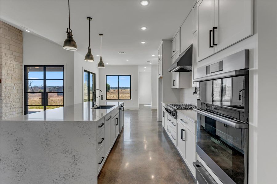 Furnished interior view inside a new home in , Briggs (Image 7).