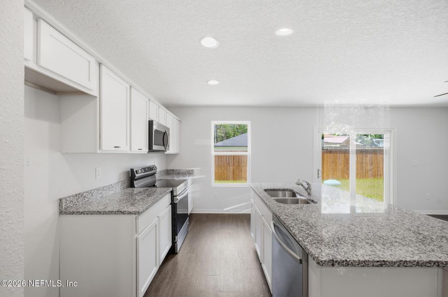 Furnished interior view inside a new home in , Jacksonville (Image 8).
