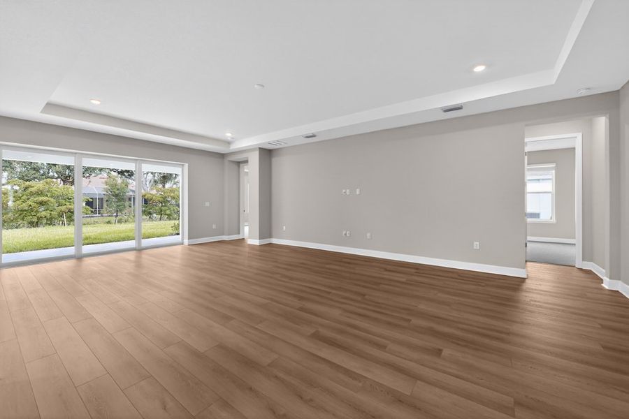 Spacious, unfurnished interior of a new home in Tiburon, Nokomis (Image 8). Spacious, unfurnished interior of a new home in Tiburon, Nokomis (Image 8).
