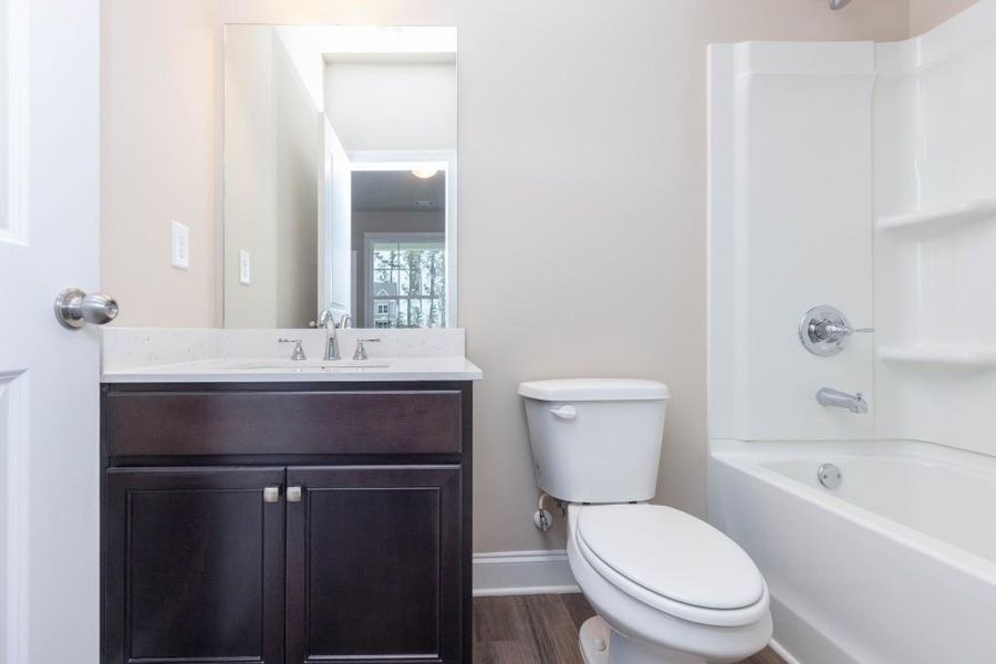 Furnished interior in a model home at Hemingway in Flowery Branch (Image 11).