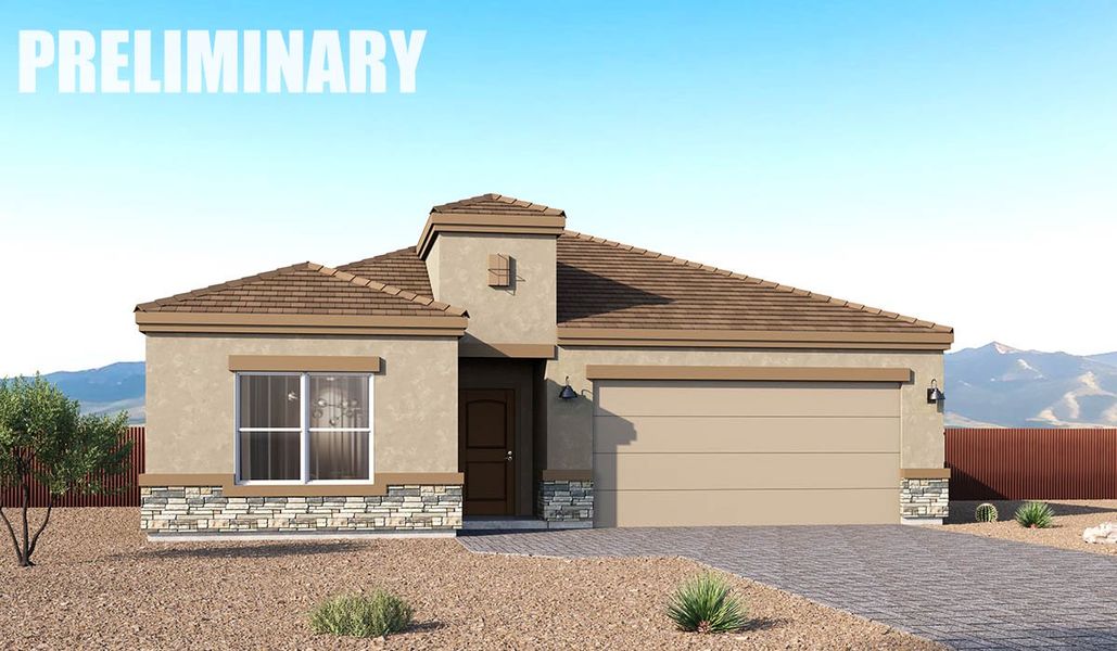Image 4 representing the York - Plan 1863 by D.R. Horton in Solterra, Green Valley, AZ. Image 4 representing the York - Plan 1863 by D.R. Horton in Solterra, Green Valley, AZ.