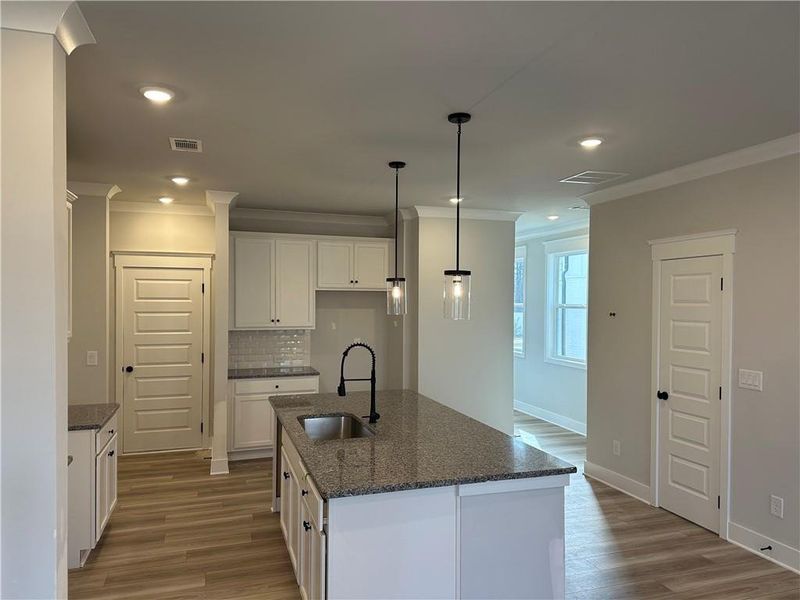 Furnished interior view inside a new home in Millstone at Mundy Mill, Gainesville (Image 7).