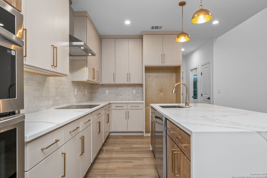 Furnished interior view inside a new home in , San Antonio (Image 7).