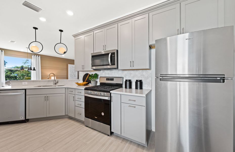 Kitchen featuring stainless steel appliances