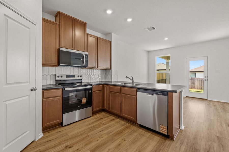 Furnished interior view inside a new home in Sonterra - Cool Water, Jarrell (Image 10).