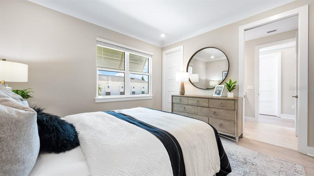 Furnished interior view inside a new home in Esplanade at Azario Lakewood Ranch, Lakewood Ranch (Image 40).