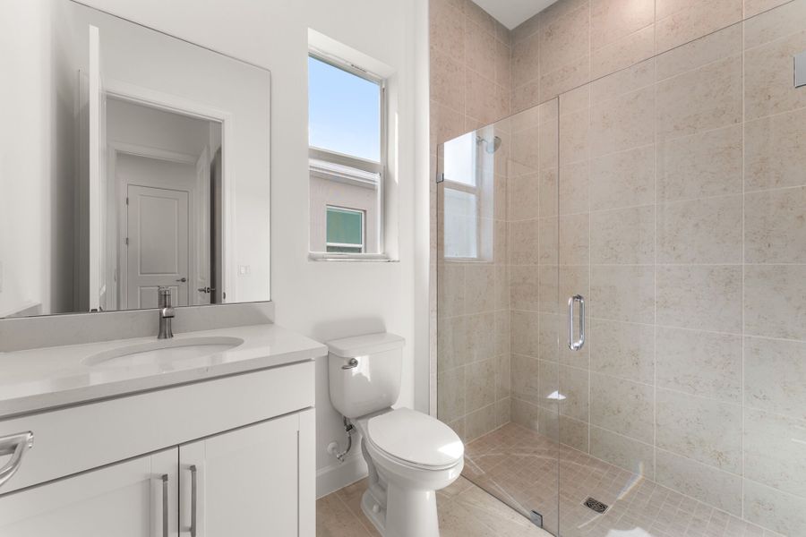 Furnished interior view inside a new home in Tradition, Port St. Lucie (Image 6).