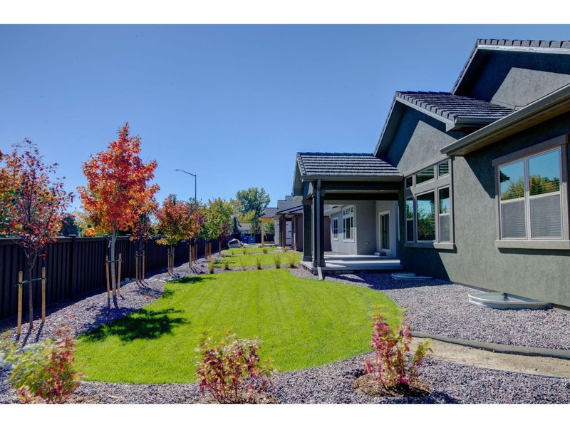 Exterior details and patio area of a home in , Loveland (Image 27).