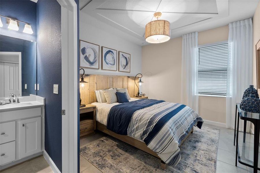 Furnished interior view inside a new home in Rye Ranch, Parrish (Image 7).