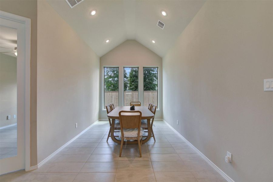 Furnished interior view inside a new home in The Highlands, Porter (Image 16).
