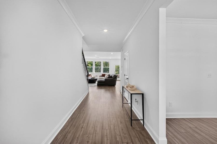 Furnished interior view inside a new home in Bennett Farm, Loganville (Image 31).