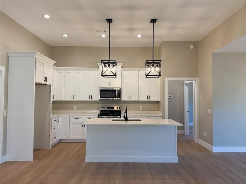 Furnished interior view inside a new home in , Calhoun (Image 5).