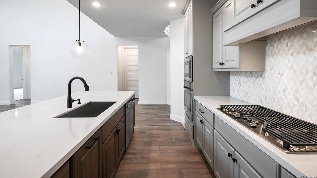 Furnished interior view inside a new home in Johnson Ranch, Bulverde (Image 13).