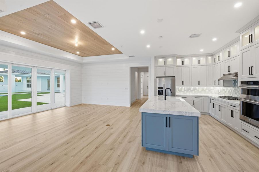 Furnished interior view inside a new home in Bridgewater, Jupiter (Image 6).