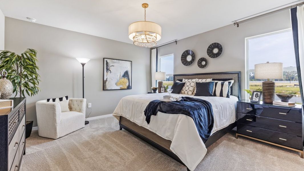 Representative furnished interior of a home built from the Lakeside by D.R. Horton in Coral Lakes - Tradition & Express, Punta Gorda (Image 13).
