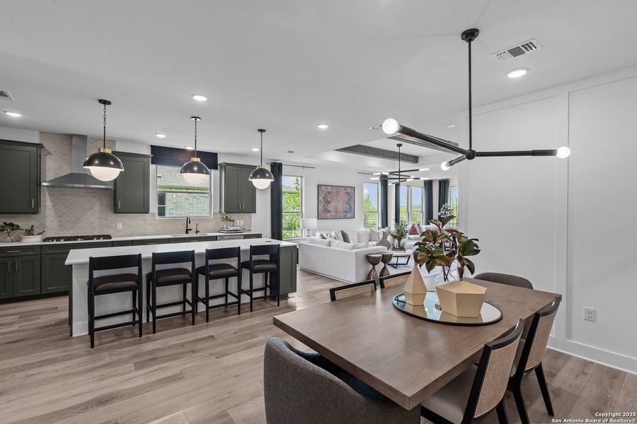 Furnished interior view inside a new home in Del Webb New Braunfels at Veramendi, New Braunfels (Image 13).
