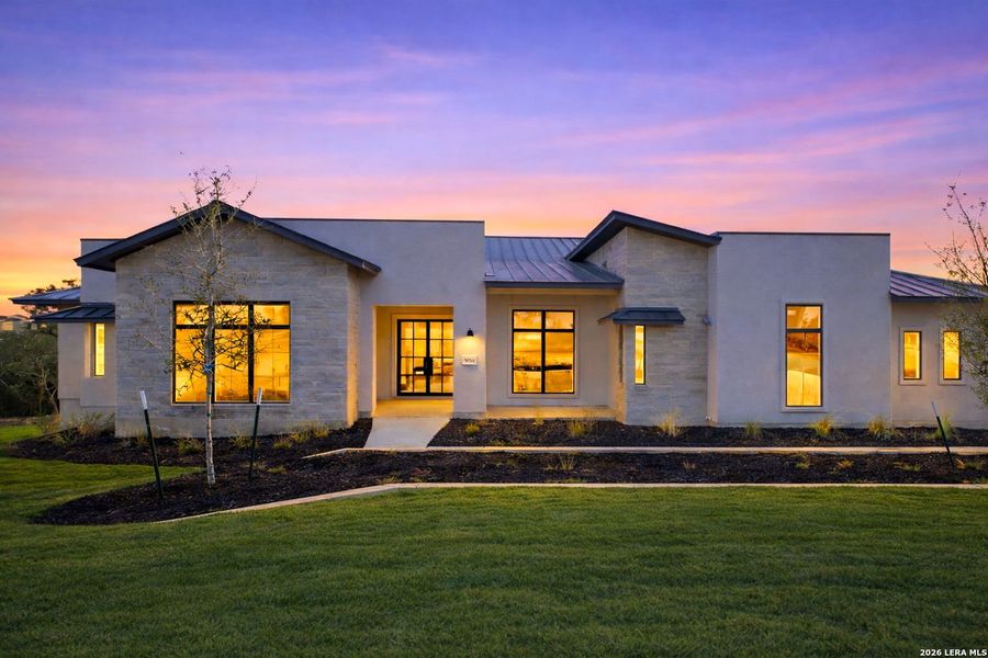 Front exterior of a new home in , San Antonio, TX, highlighting curb appeal (Image 26).