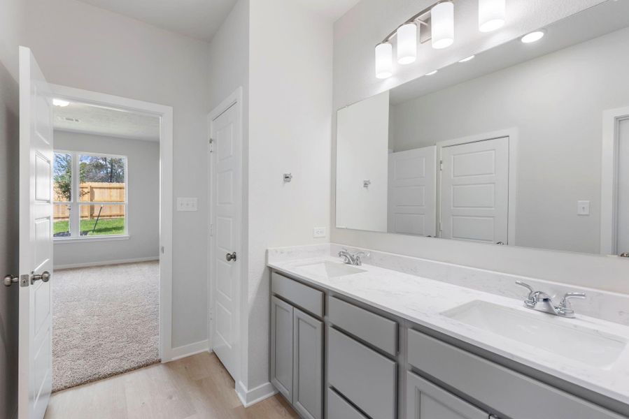 Furnished interior view inside a new home in , Huntsville (Image 10).