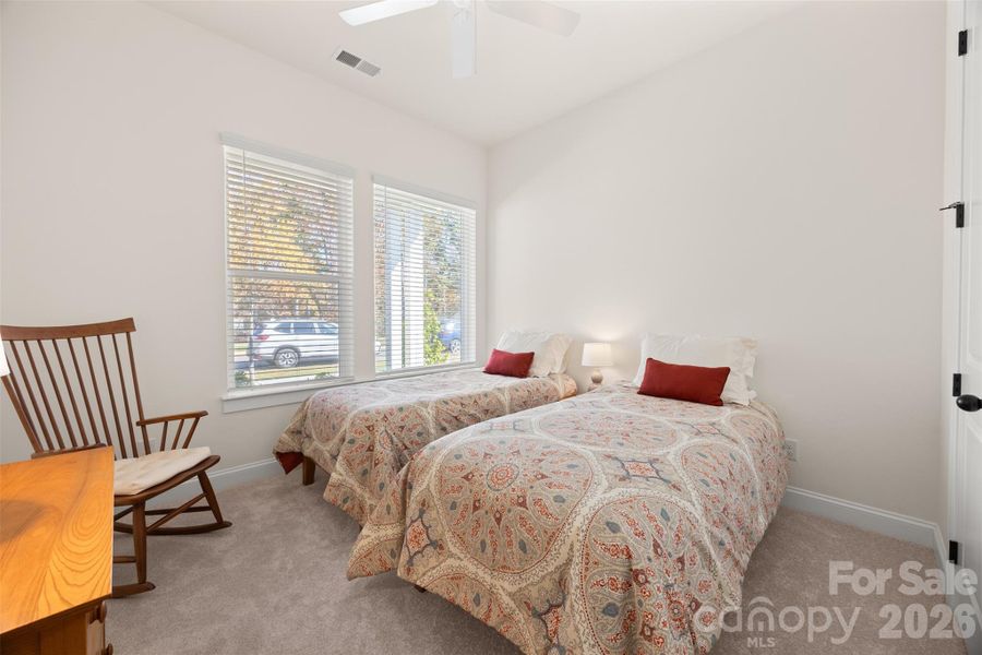 Guest Bedroom on Main Floor.