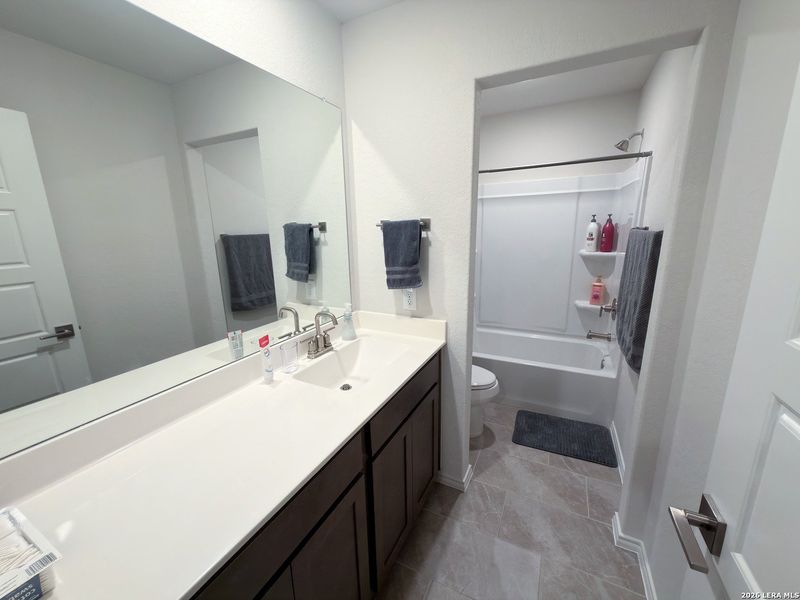 Furnished interior view inside a new home in Applewhite Meadows, San Antonio (Image 4). Furnished interior view inside a new home in Applewhite Meadows, San Antonio (Image 4).