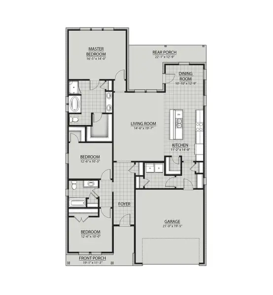 Neiman I II | DSLD Homes |Floorplan Neiman I II | DSLD Homes |Floorplan