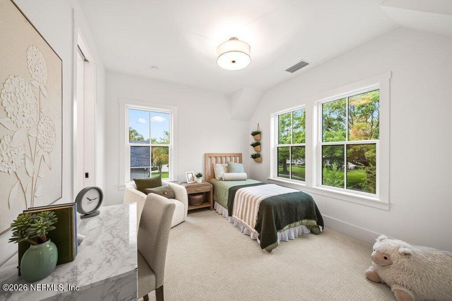 Furnished interior view inside a new home in , Jacksonville (Image 21).