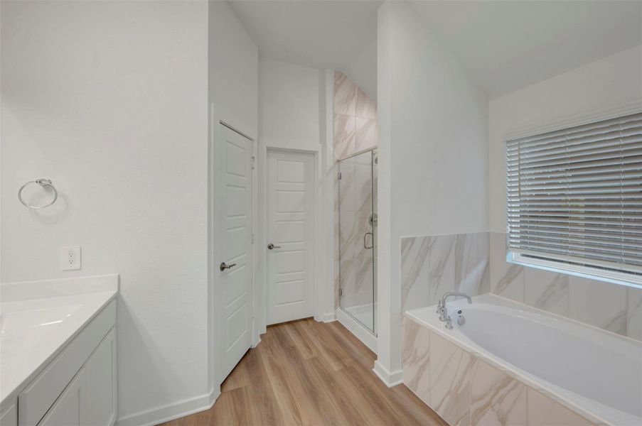 Furnished interior view inside a new home in Magnolia Ridge, Magnolia (Image 9). Furnished interior view inside a new home in Magnolia Ridge, Magnolia (Image 9).