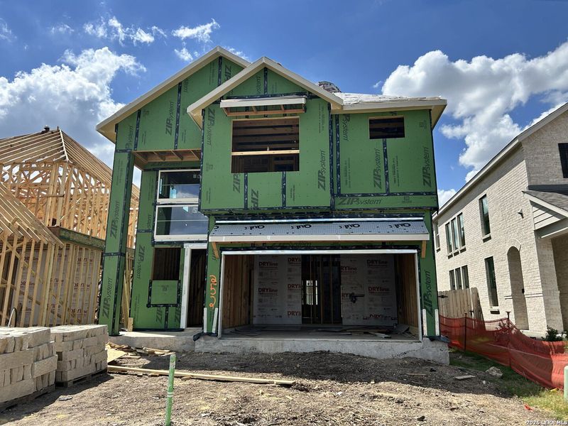 In-progress construction of a new home in Legacy at Lake Dunlap, New Braunfels, TX (Image 5). In-progress construction of a new home in Legacy at Lake Dunlap, New Braunfels, TX (Image 5).