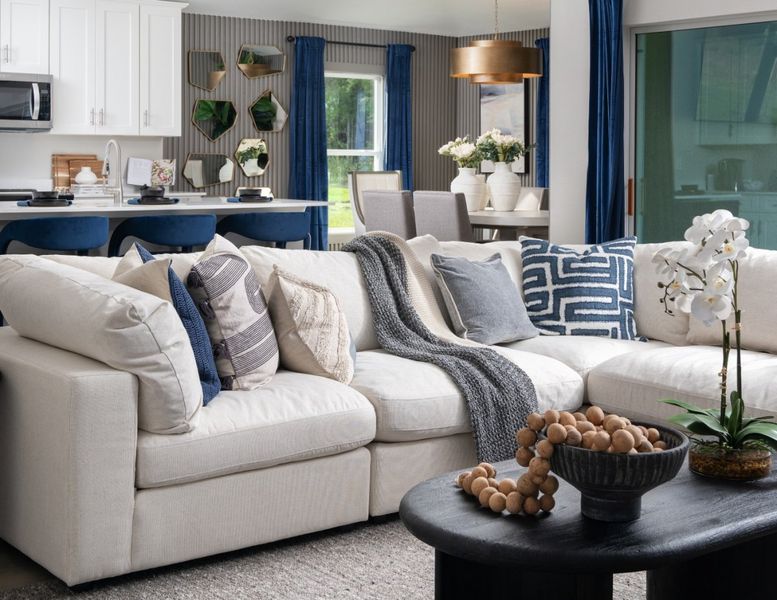 Furnished interior view inside a new home in Cherrywood Preserve, Ocala (Image 11).
