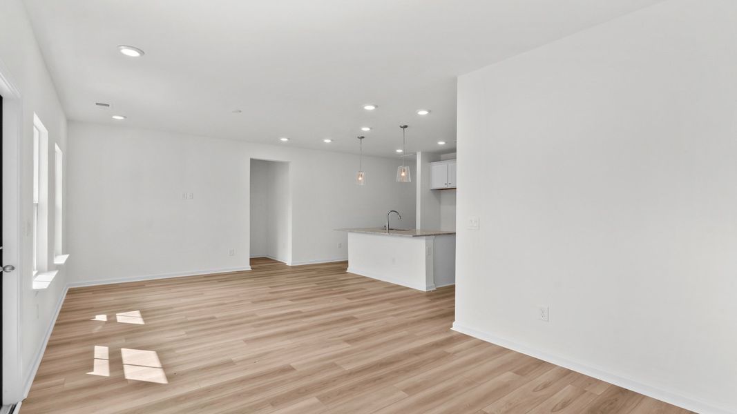 Representative furnished interior of a home built from the Boynton III by DRB Homes in Chestnut Farms, Longs (Image 14).