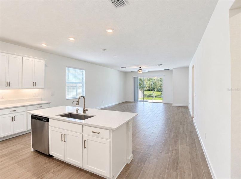Furnished interior view inside a new home in Angeline Active Adult, Land O' Lakes (Image 6).
