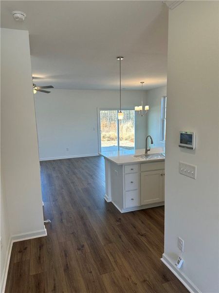 Spacious, unfurnished interior of a new home in Meece Townhomes, Easley (Image 11).