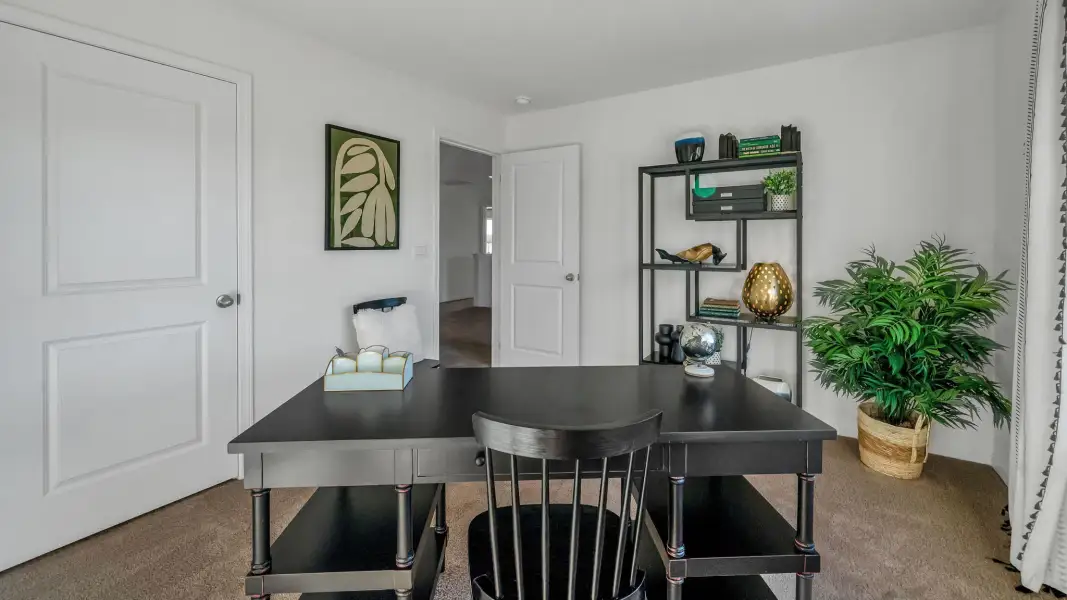 Furnished interior view inside a new home in Millstone Village, Morristown (Image 26).