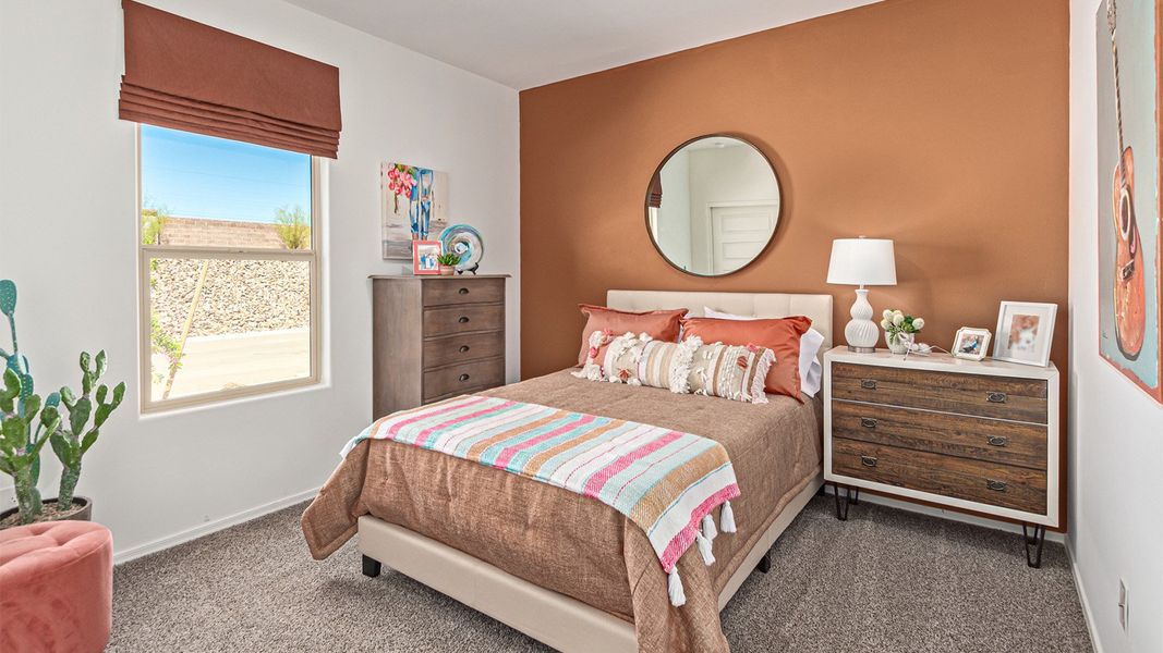 Furnished interior view inside a new home in Saguaro Bloom, Marana (Image 30). Furnished interior view inside a new home in Saguaro Bloom, Marana (Image 30).