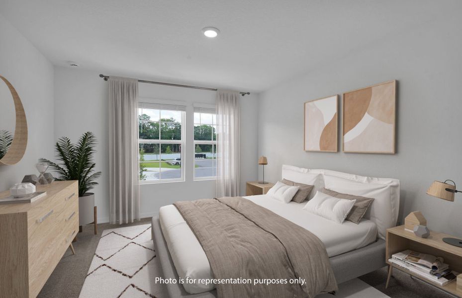 Furnished interior view inside a new home in Normandy Pines, Jacksonville (Image 11).