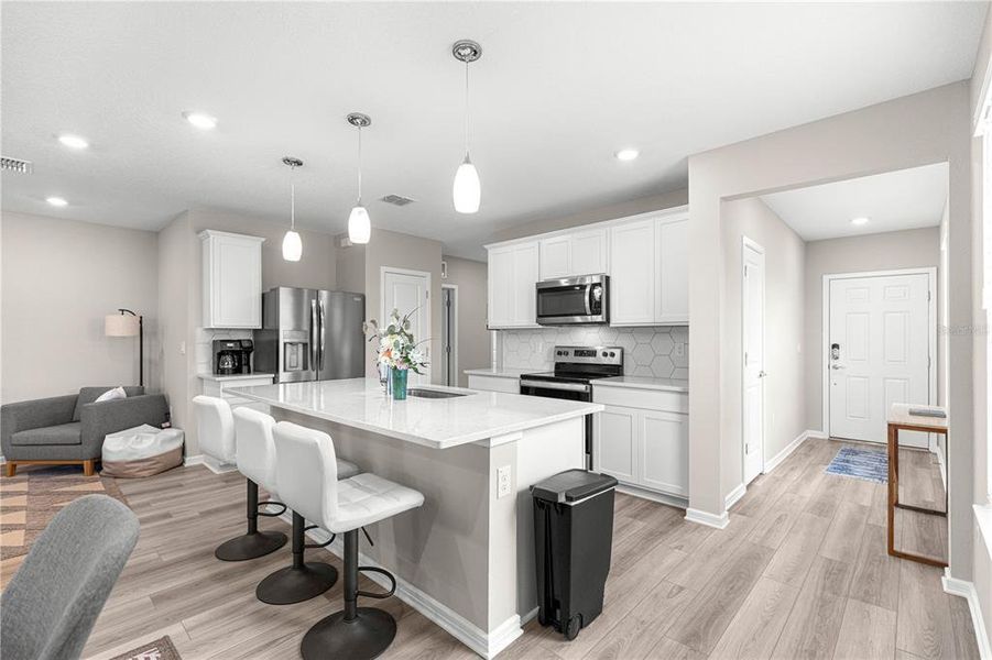 Furnished interior view inside a new home in Del Webb Stone Creek, Ocala (Image 6).