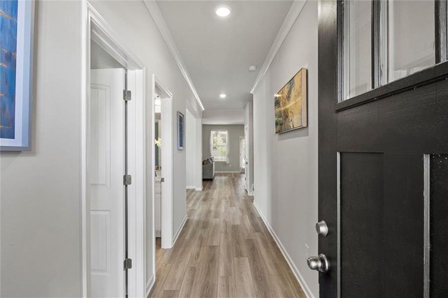 Furnished interior view inside a new home in Burchwood, Stockbridge (Image 6). Furnished interior view inside a new home in Burchwood, Stockbridge (Image 6).
