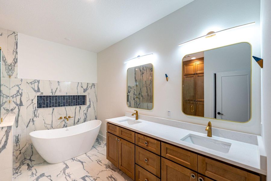 Furnished interior view inside a new home in , Palm Bay (Image 5). Furnished interior view inside a new home in , Palm Bay (Image 5).