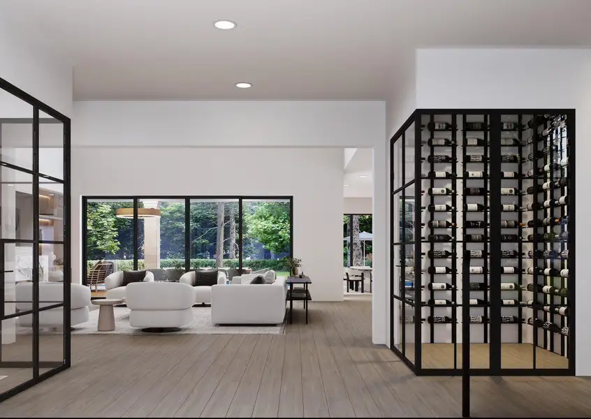 Furnished interior view inside a new home in , Spring (Image 15).