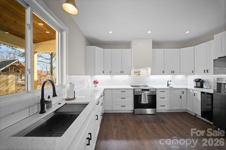 Furnished interior view inside a new home in , Asheville (Image 4).