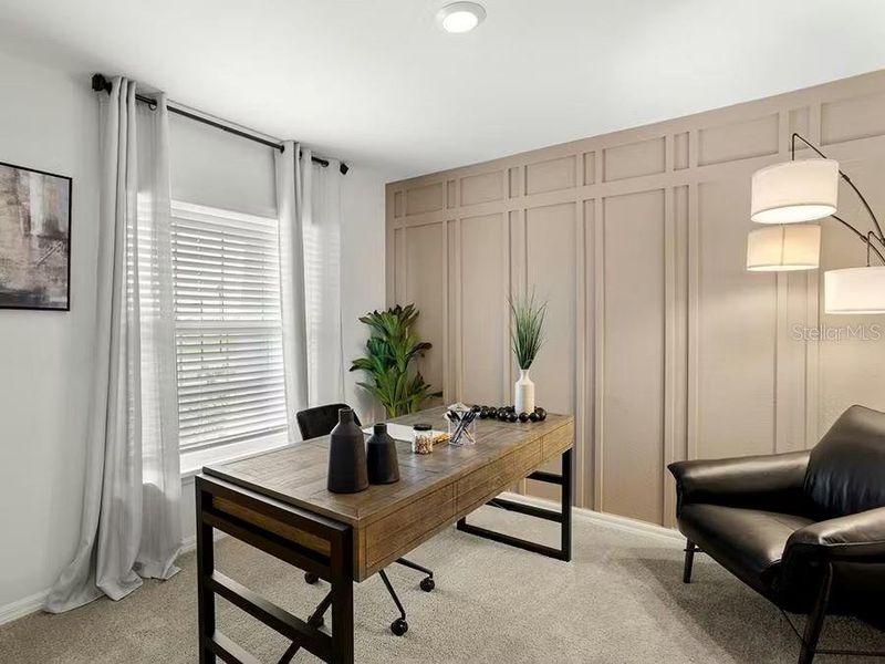 Furnished interior view inside a new home in Aviary at Rutland Ranch, Parrish (Image 7).