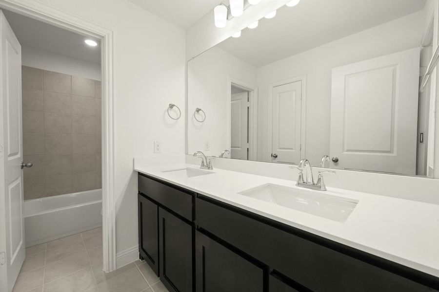 Representative furnished interior of a home built from the Cherry by Kindred Homes in Kentsdale Farms, DeSoto (Image 15).