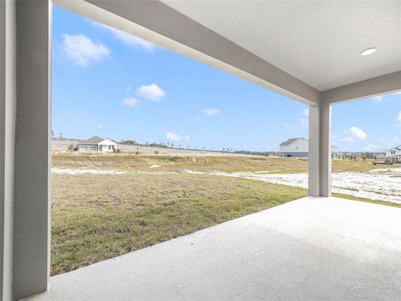 Exterior details and patio area of a home in Vintner Reserve, Clermont (Image 2). Exterior details and patio area of a home in Vintner Reserve, Clermont (Image 2).