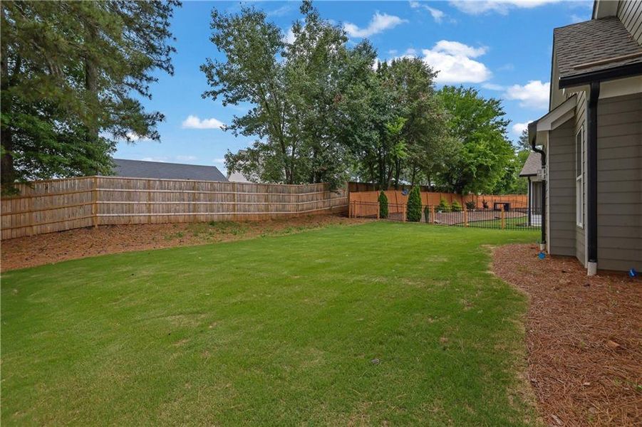 Exterior details and patio area of a home in , Canton (Image 27).