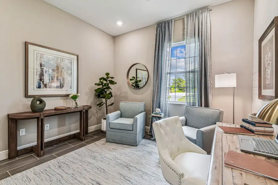 Furnished interior view inside a new home in River Preserve Estates, Parrish (Image 6).