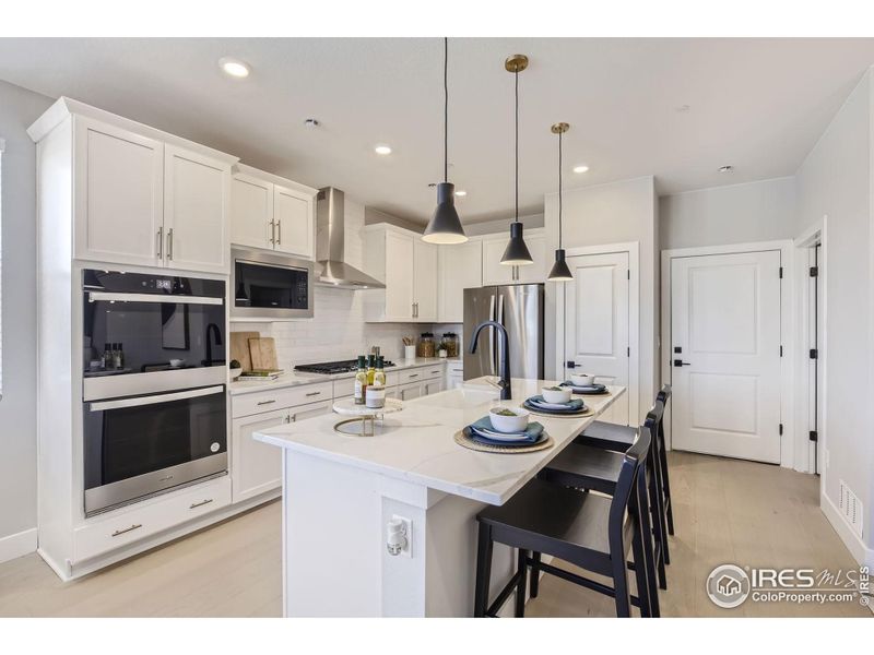 Luxury kitchen and island seating Luxury kitchen and island seating