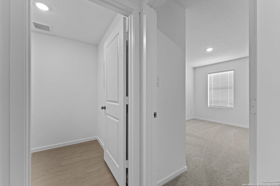 Spacious, unfurnished interior of a new home in Torian Village: Stonehill Collection, San Antonio (Image 21). Spacious, unfurnished interior of a new home in Torian Village: Stonehill Collection, San Antonio (Image 21).